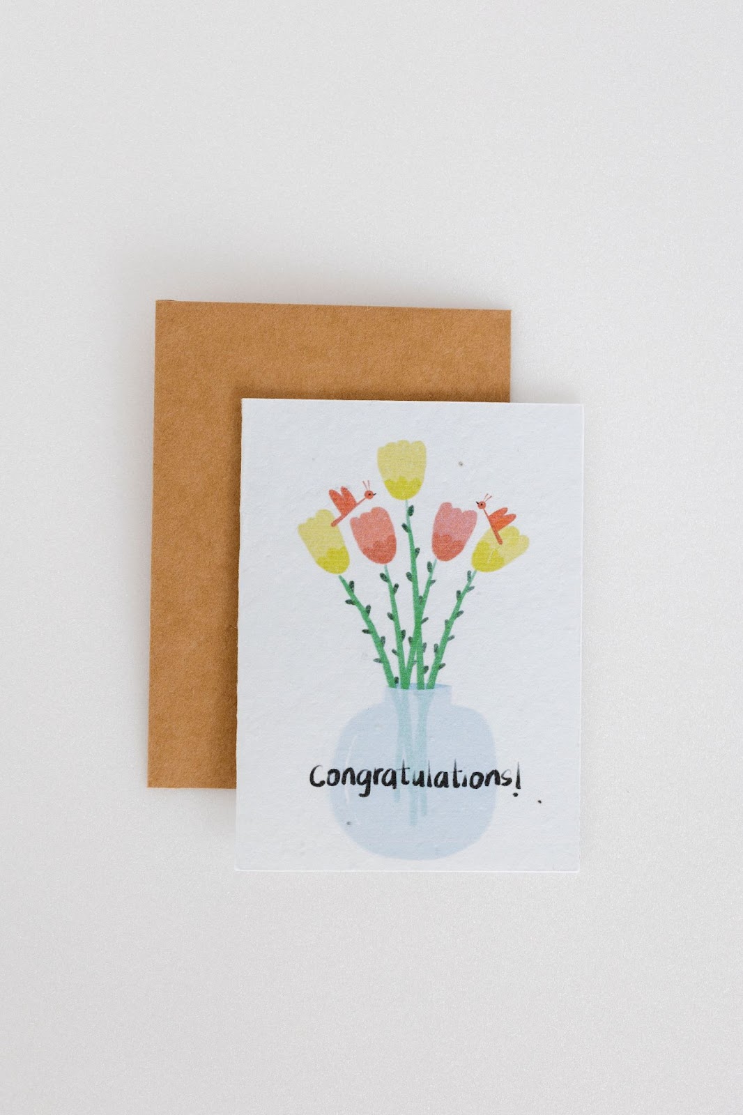 Purple and Pure - Congratulations – Plantable Greeting card