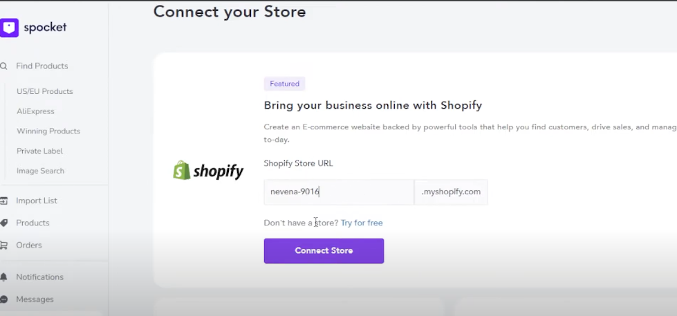 Connect Your Shopify Store-axiabits