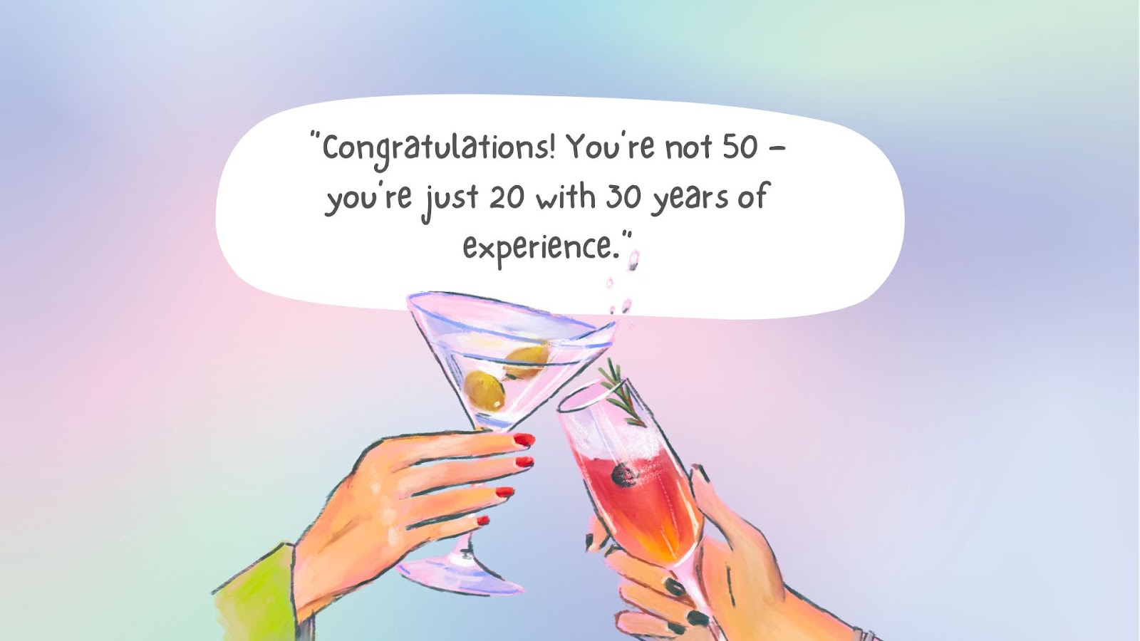 Turning 50 is a moment that deserves more than just cake and candles — it deserves a full-on belly laugh.&nbsp;
