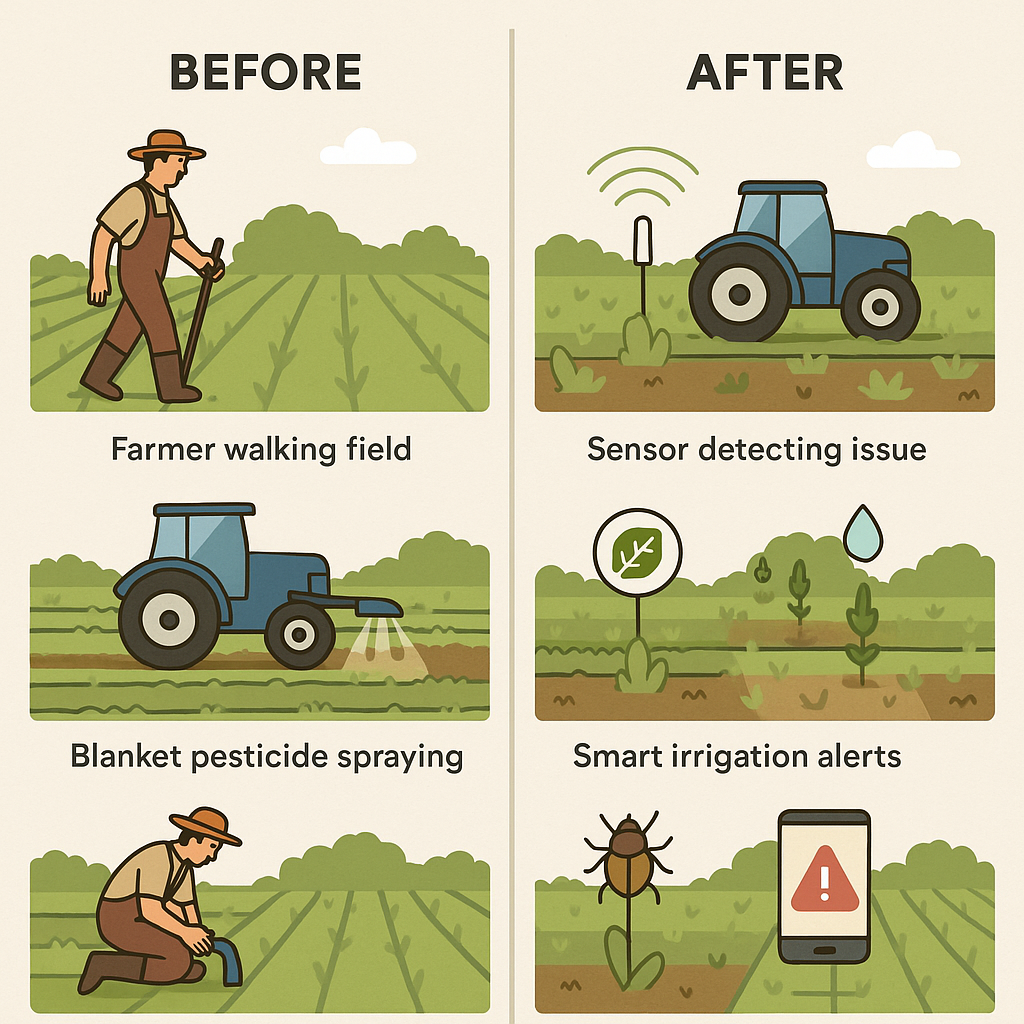real time data streaming agriculture with beam data