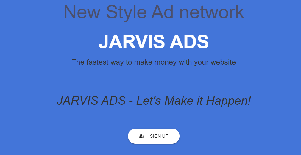 Jarvis Ads Home