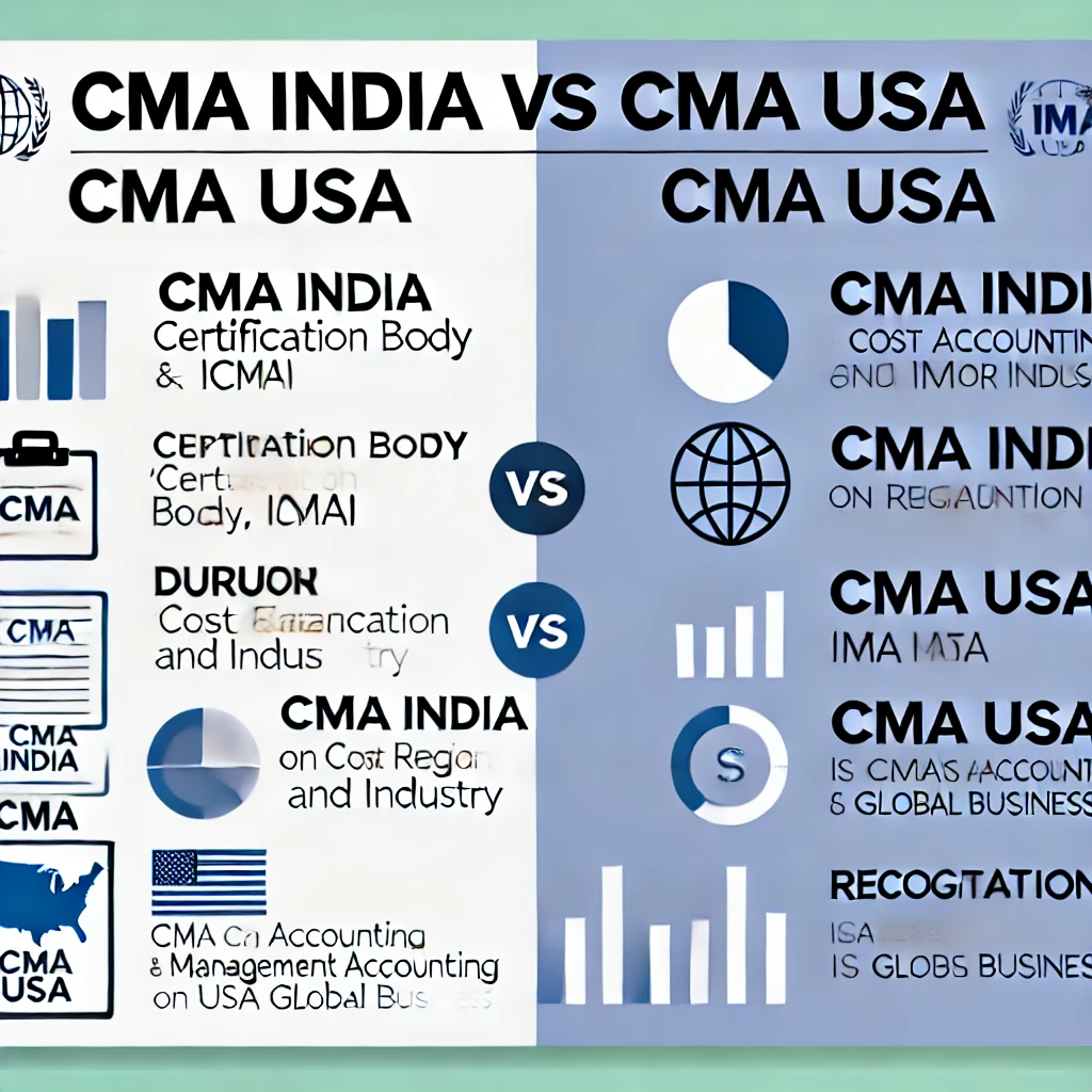 CMA India vs CMA USA