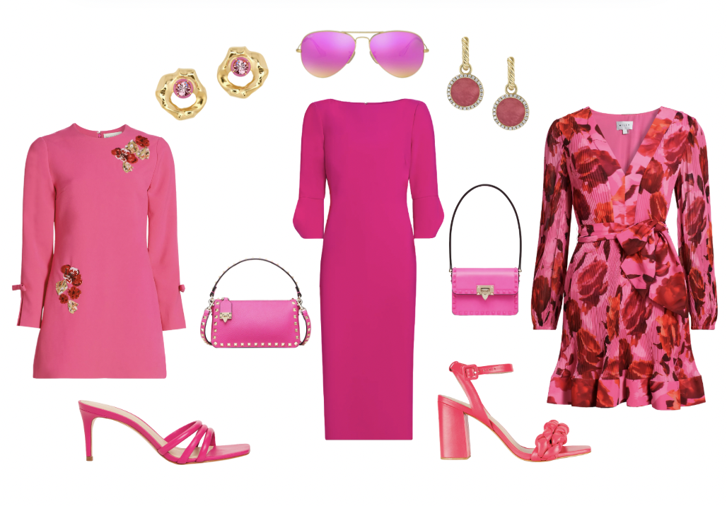 What to Wear Palm Beach Hot Pink Luncheon Breast Cancer Research Fund 