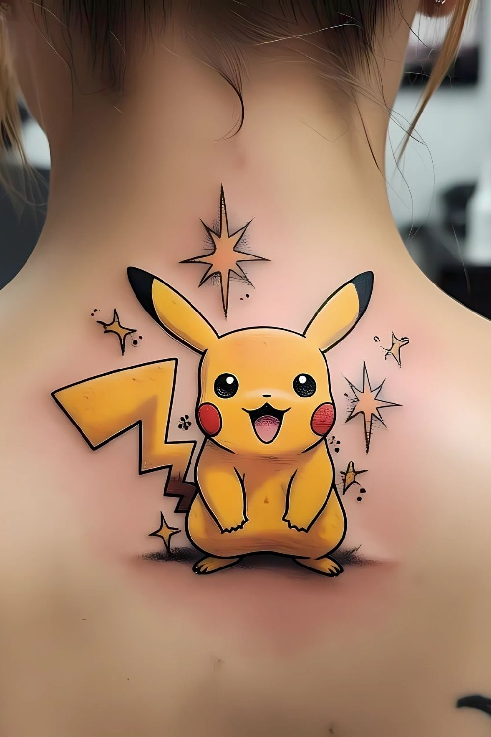 Pikachu Tattoo Fix