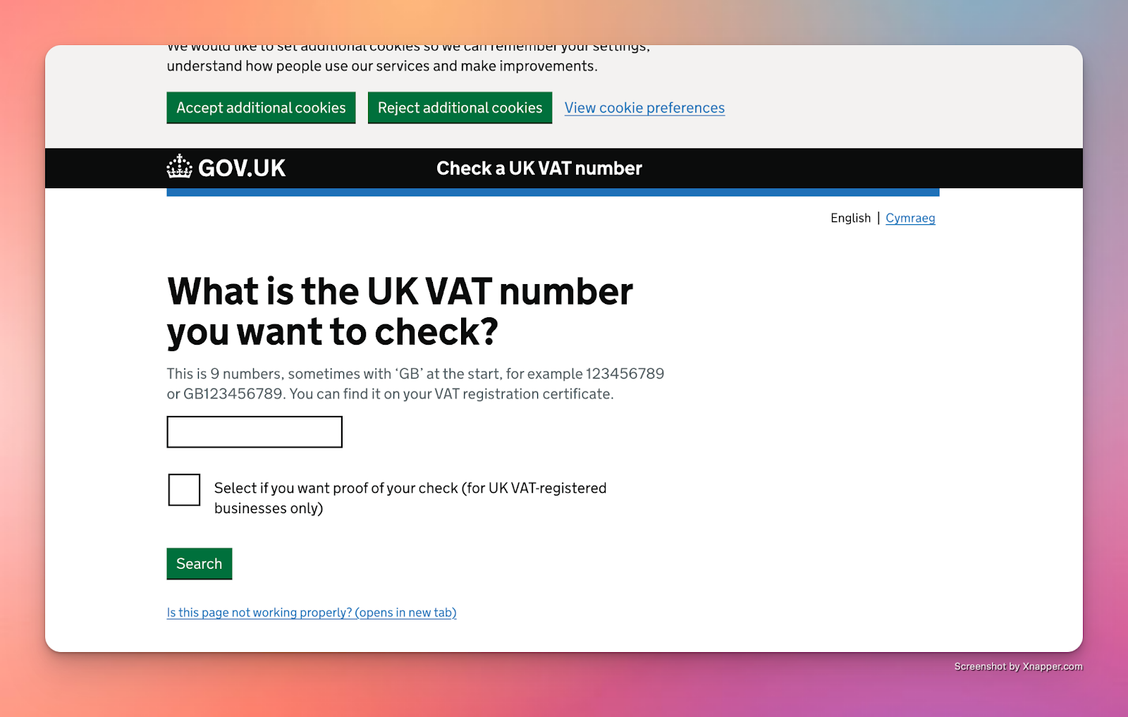 How to verify VAT EU Number