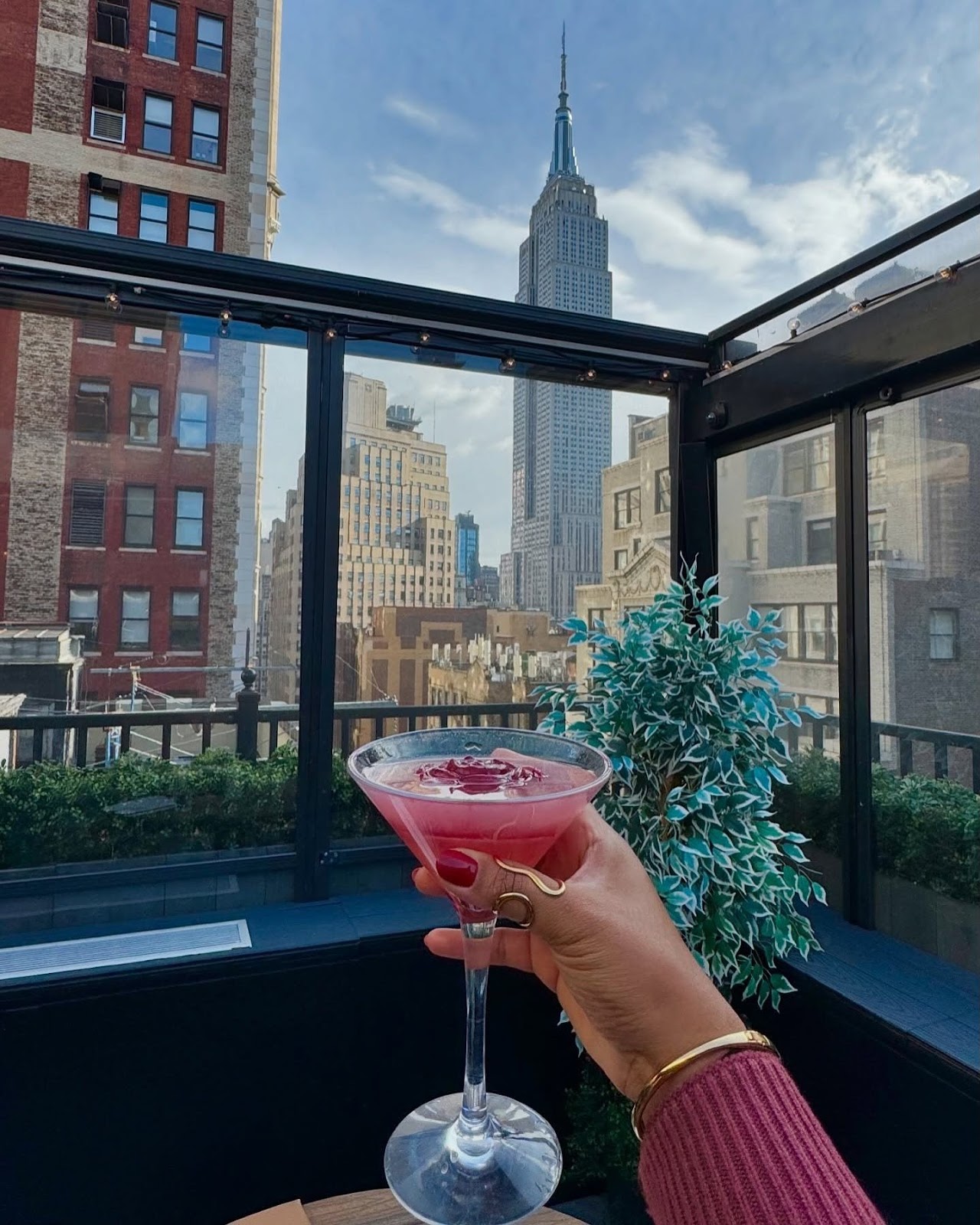 Cocktails on a Rooftop