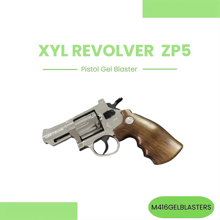 Classic Golden XYL Revolver Toy Dart Blaster