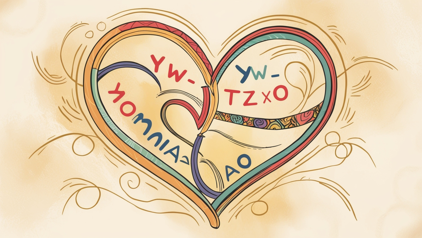 Drawing:yw-tzomiaao= heart