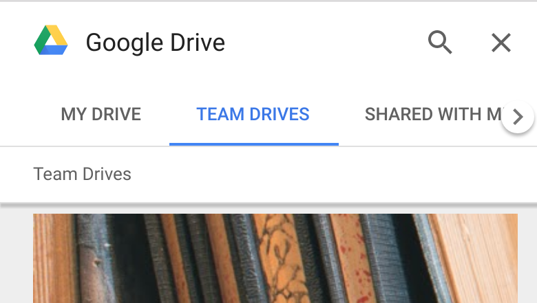 Insérer du contenu à partir de Drive d'équipe - Nouveaux sites Google