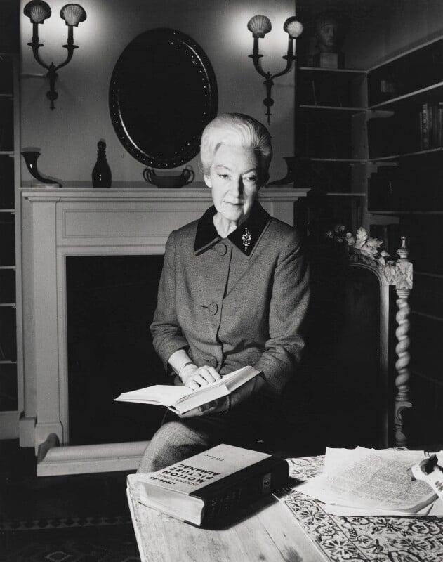 NPG x13741; Dilys Powell - Portrait - National Portrait Gallery