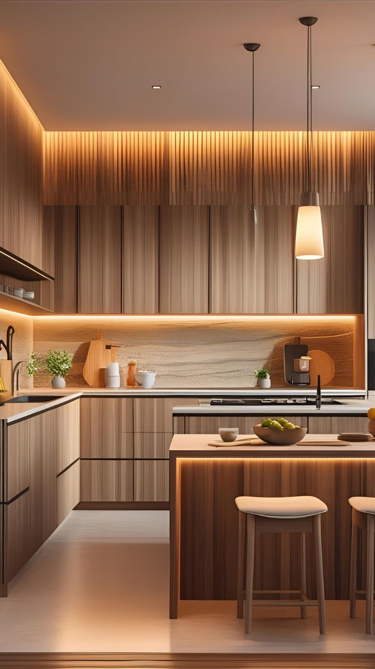 Natural Wood Elements for Warmth