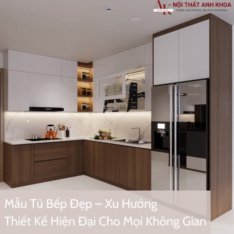 Mẫu Tủ Bếp Đẹp - Xu Hướng Thiết Kế Hiện Đại Cho Mọi Không Gian