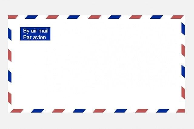 Free Airmail Envelope Airmail illustration and picture