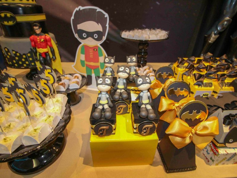 batman festa infantil doces