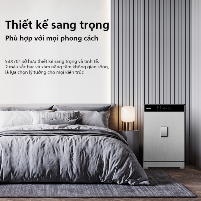 Két sắt Philips SBX701