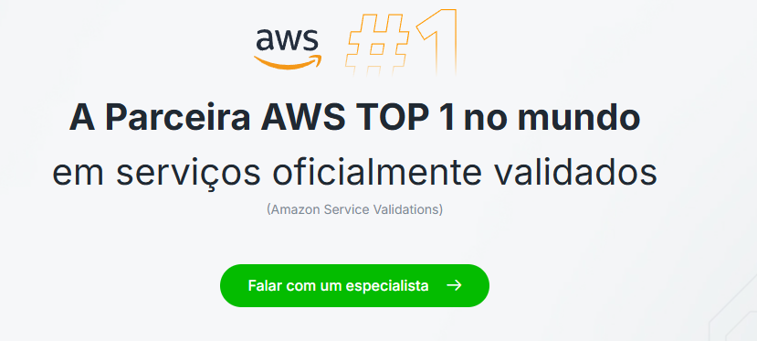 Imagem UDS top 1 no mundo em serviços validados da AWS.