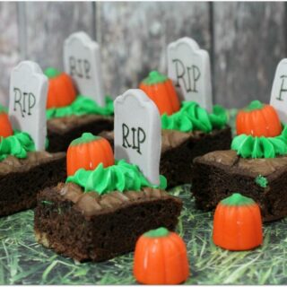 Halloween Brownie Bites