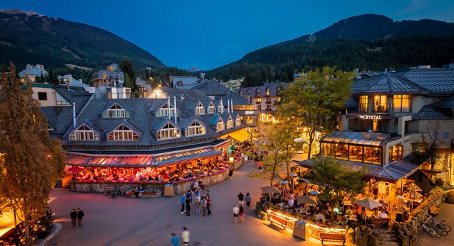 Whistler resort town