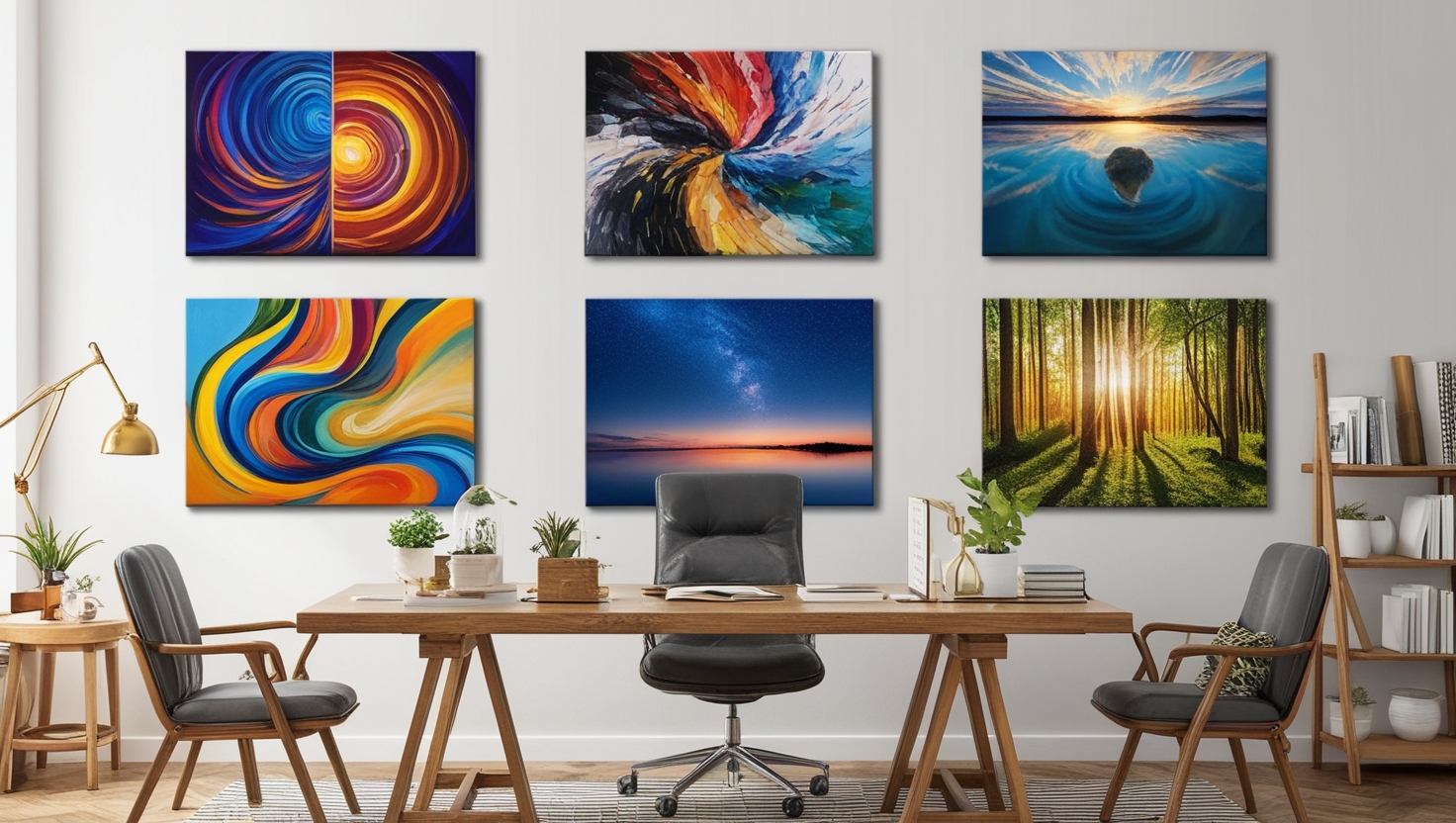 Best Canvas Prints for Home Offices