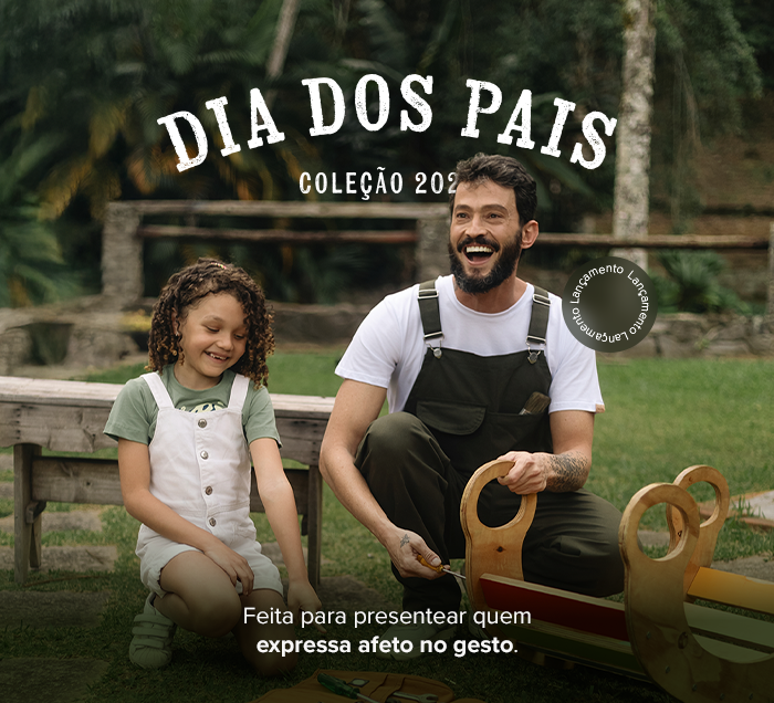 Banner dia dos pais coleção Chico Rei