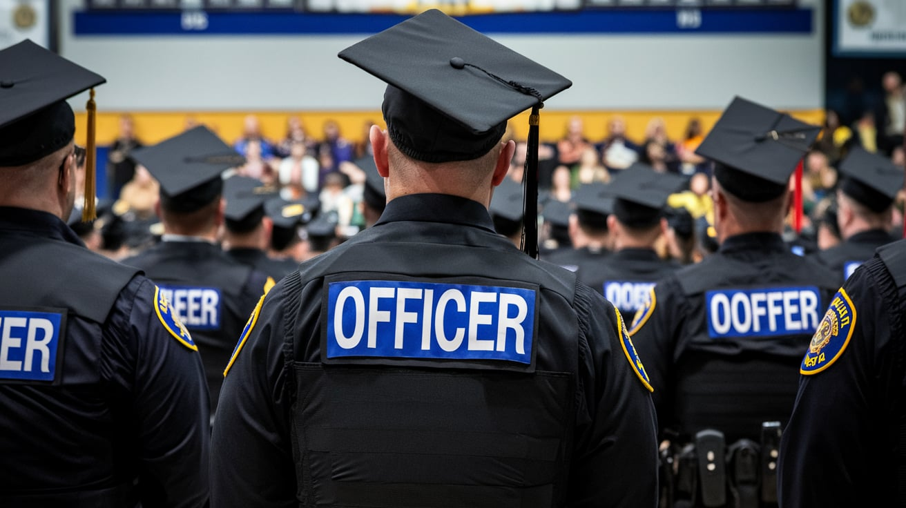  Certificate Ceremony Officers Class Lynnfield Police Academy
