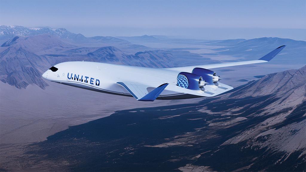 United Airlines JetZero aircraft