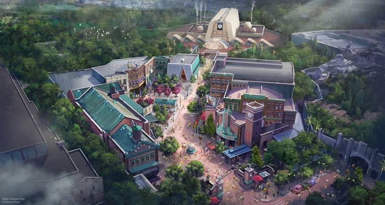 New Detailed Concept Art Reveals Closer Look at Monsters, Inc. Land Coming  to Disney's Hollywood Studios