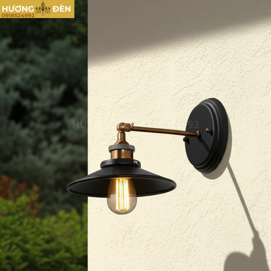 Đèn vách hiện đại VT01 chóa cụp