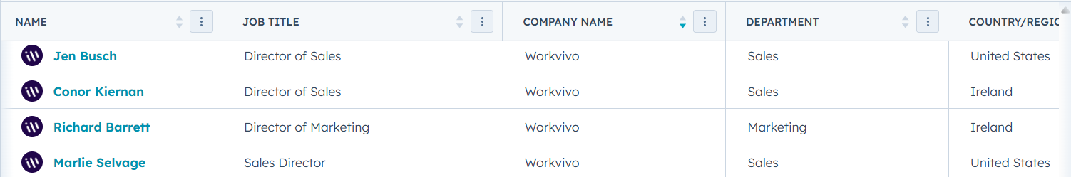  HubSpot Contact List: Demographic Data Enrichment
