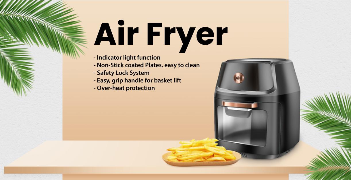 Air Fryer is the Healthiest Way to Fry