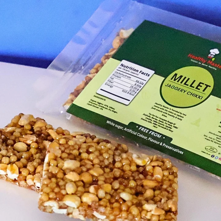 Millet Jaggery Chikki