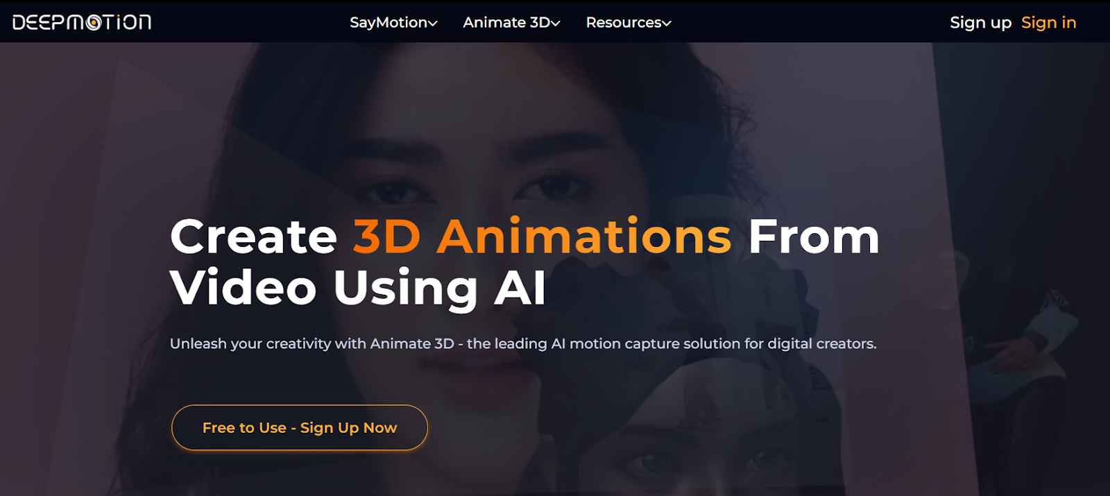 deep motion 3d video maker