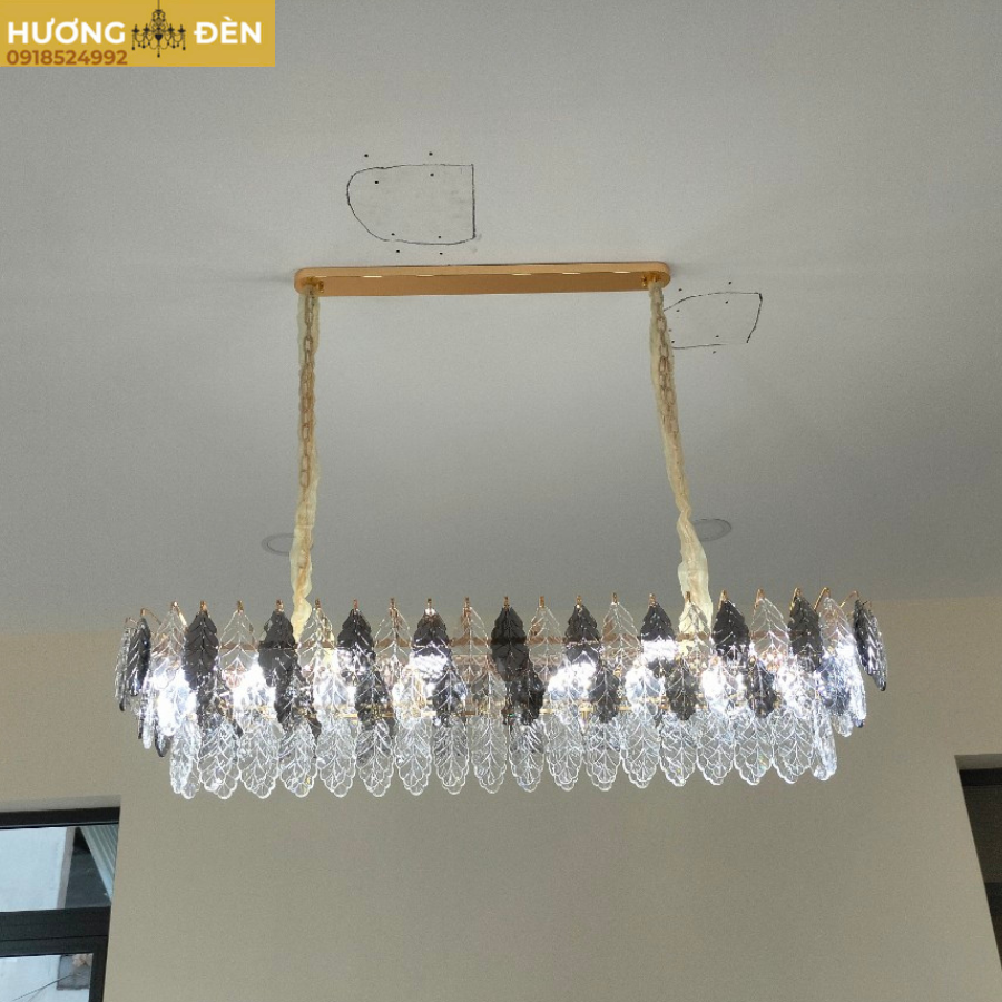 Đèn thả pha lê TPL8021N900
