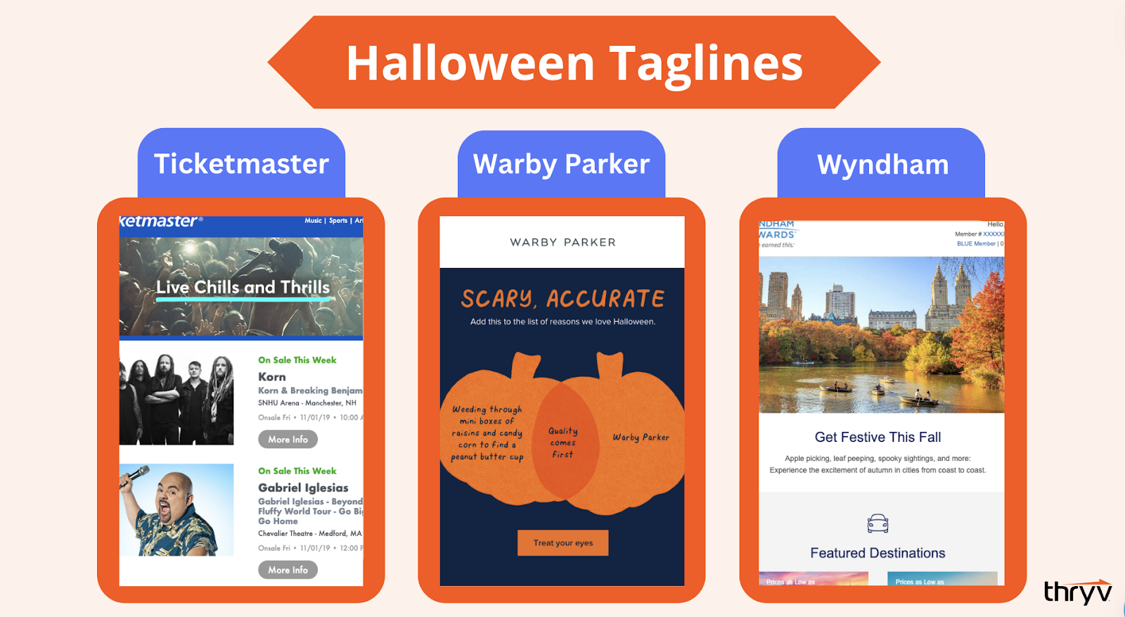 Halloween tagline examples