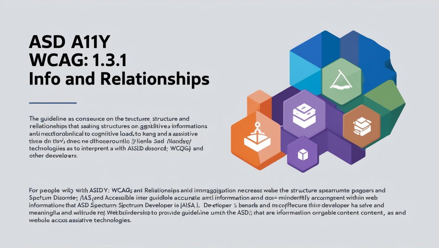 Asd A11y Wcag: 1.3.1 Info And Relationships