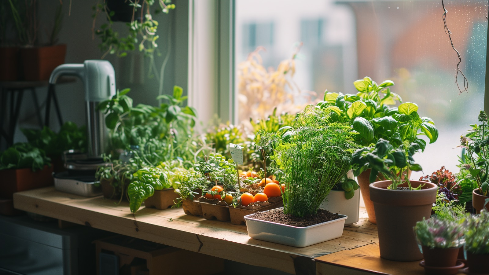 Indoor Vegetable Garden 