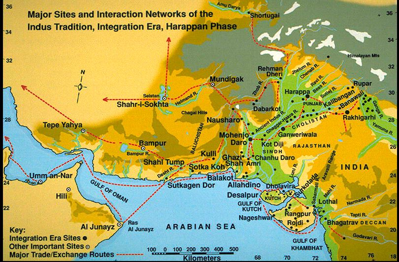 Major Harappan Sites