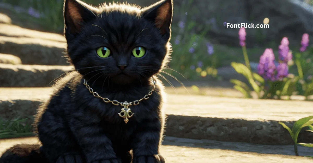 black kitten lunala doli ffxiv​