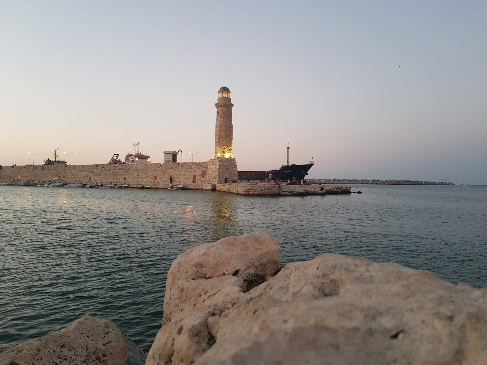 lighthouse in greece