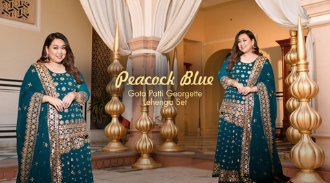 Wrapped in traditional luxury!