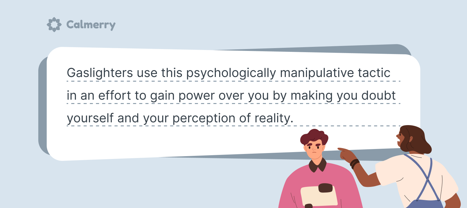 how to respond to gaslighting