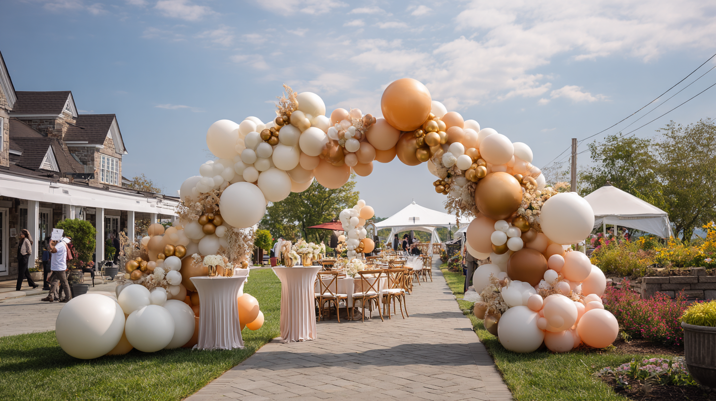 Wexford Balloon Installation| Balloon Arch by Party on Butler Pittsburgh