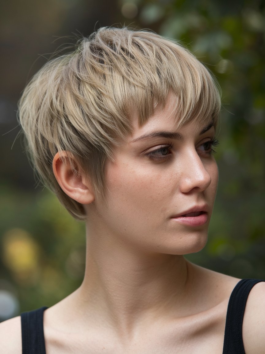 56. Pixie with Tapered Layers