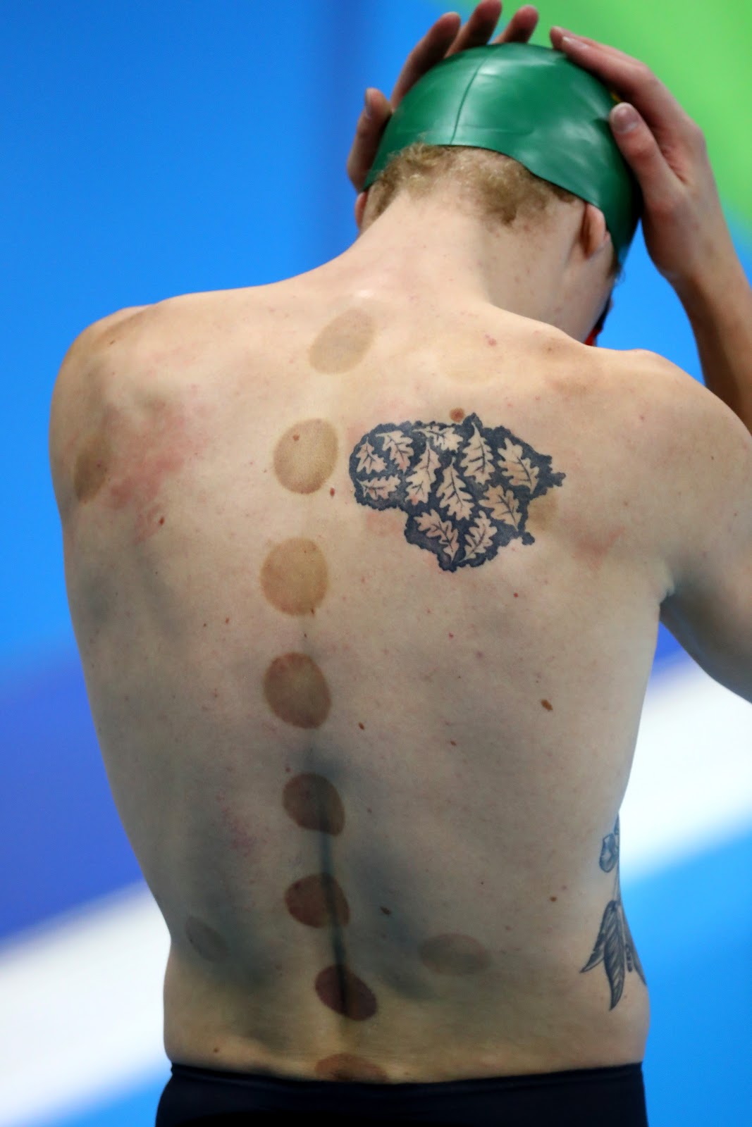 Simonas Bilis prepares in the Men's 50m Freestyle Final at the Rio 2016 Olympic Games in Rio de Janeiro, Brazil, on August 12, 2016. | Source: Getty Images