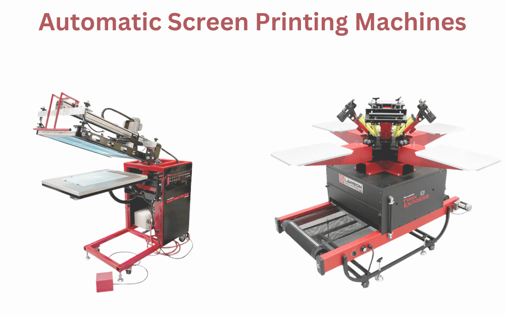 Automatic Screen Printing Machines 