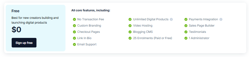 FreshLearn Pricing