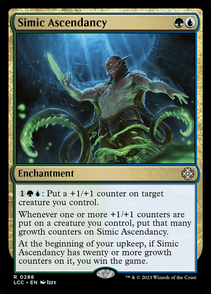 Simic Ascendancy. Illustrated by Izzy.