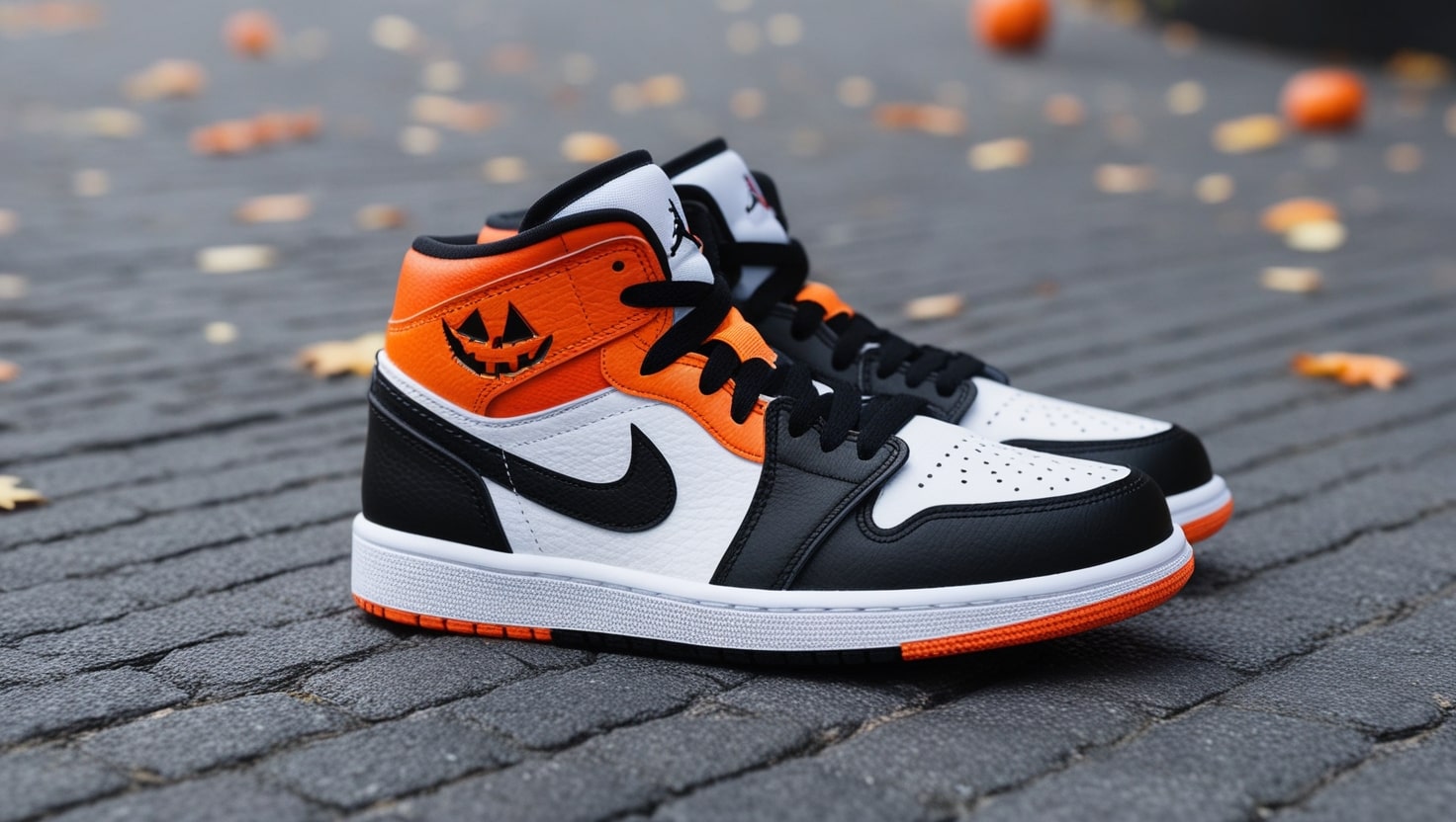 kid's air jordan 1 low gs halloween