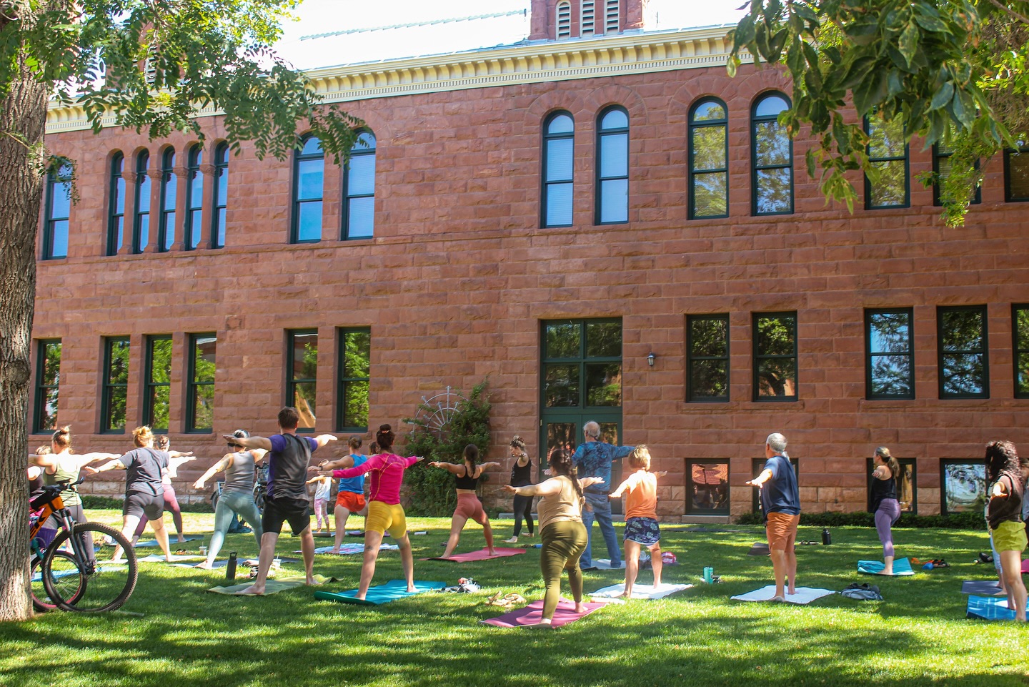 Yoga on the Lawn