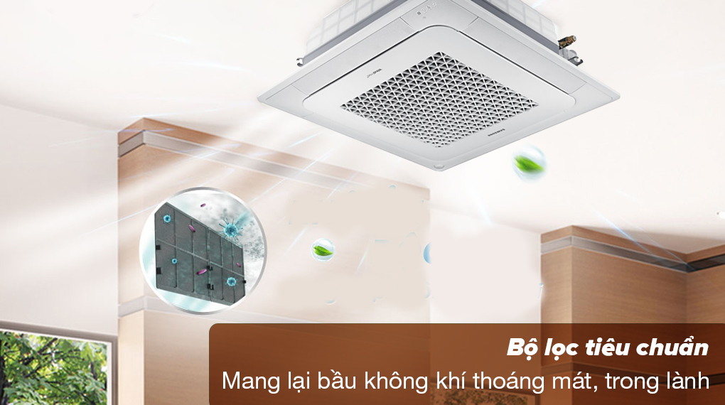 Máy lạnh âm trần Samsung Inverter 3.5 HP AC100TN4DKC/EA (3 Pha) - Bộ lọc